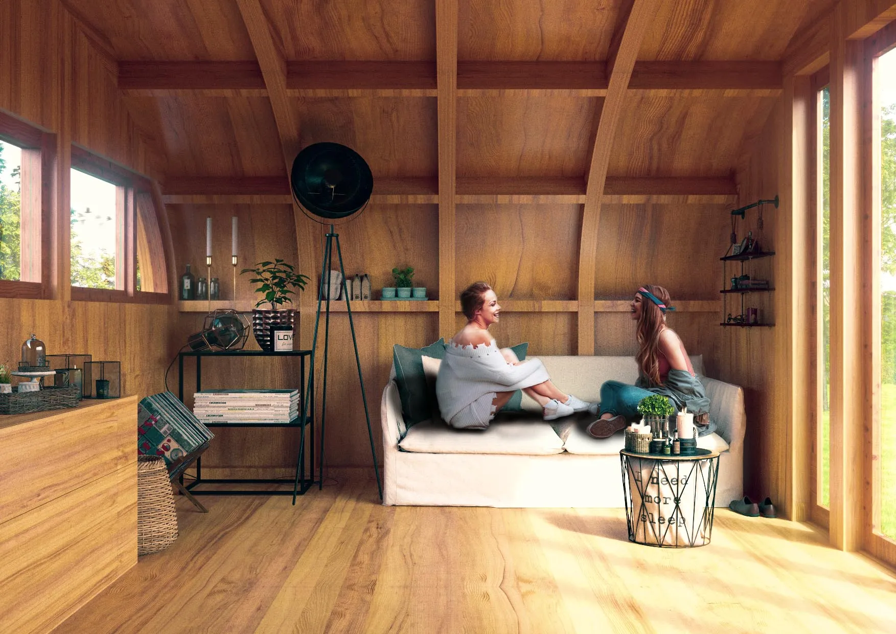 Born Pavilion interior 1