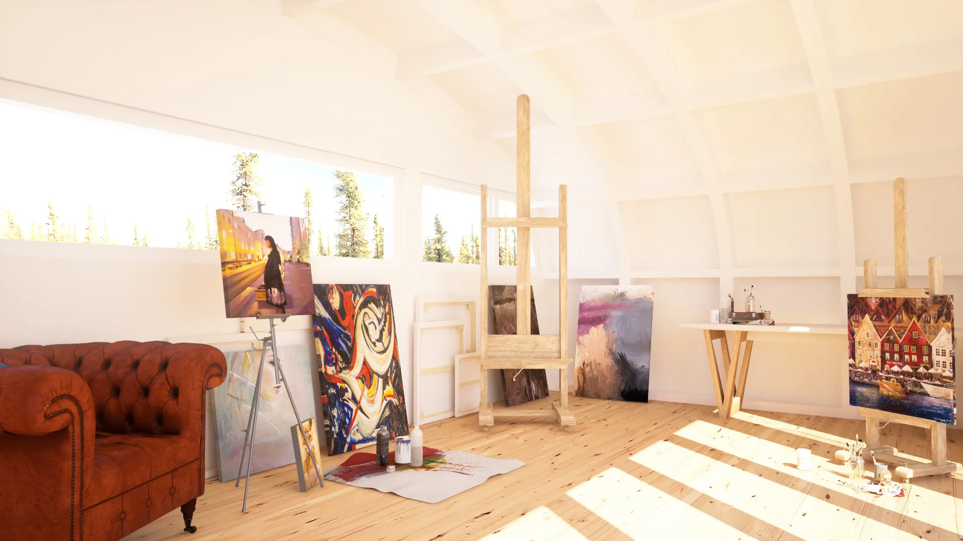 Born Pavilion interior 3